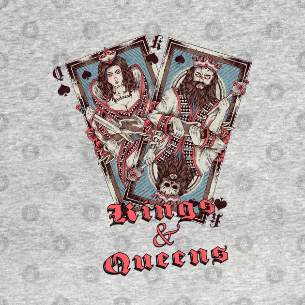 Kings and Queens by Dark Planet Tees